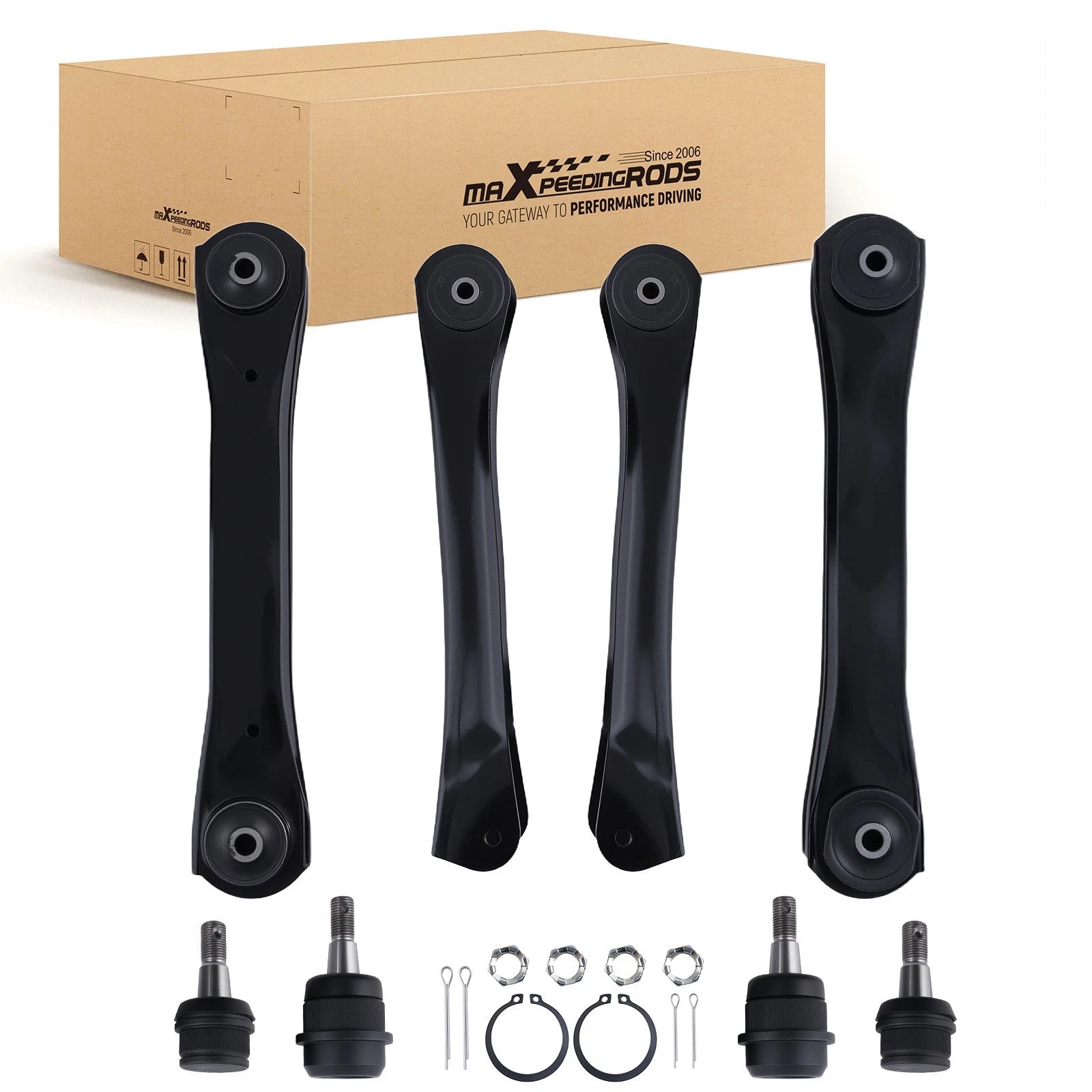 Front Upper & Lower Control Arm Ball Joint for Jeep Wrangler TJ (1997–2006)