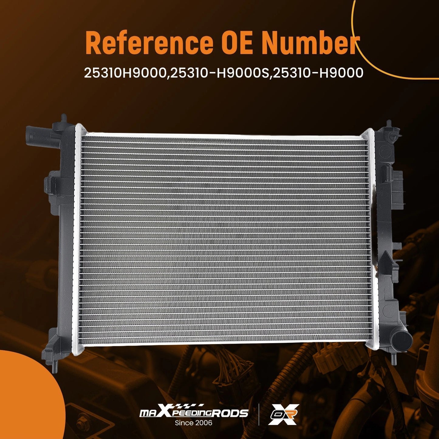 Advanced Performance Radiator for Hyundai Accent/Kia Rio (2018–2022)