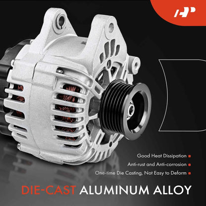 Alternator for Chevy Malibu, Saturn Ion (2004–2008) 2.2L 2.4L
