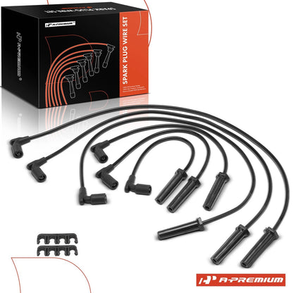 6x Spark Plug Wire Set for Chevrolet Impala Malibu Buick Lucerne (2010)