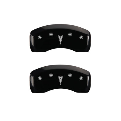 Caliper Covers Front Pair with Pontiac Arrow Logo for 2004–2006 Pontiac GTO