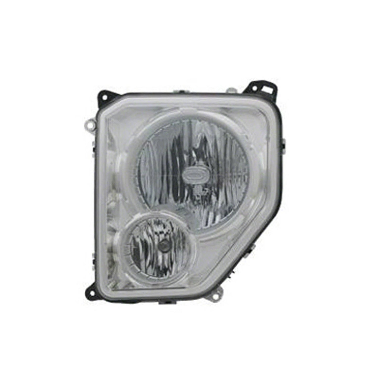 Replacement Chrome Driver Side Head Light Assembly w/Fog Lights