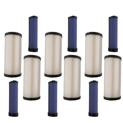 6x Outer & Inner Air Filter for John Deere RE68048 RE68049 (Wix 46489–46490)