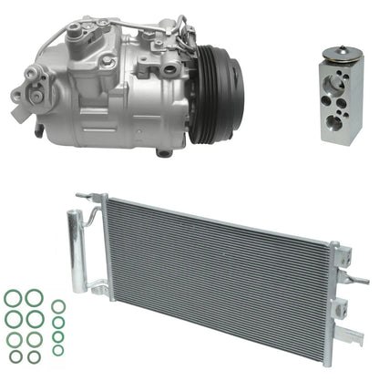 AC Compressor Kit With Condenser Replacement for BMW X1 2.0L (2016–2016)