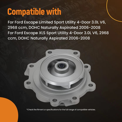 Coolant Water Pump for Ford Escape and Lincoln Zephyr (2006–2008)