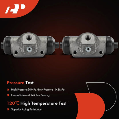 2Pcs Rear Drum Brake Wheel Cylinder for Chevy LLV GMC Isuzu Oldsmobile