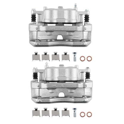 Front Rear Brake Caliper Full Set 4PCS for Ford F-150 (2010–2011)