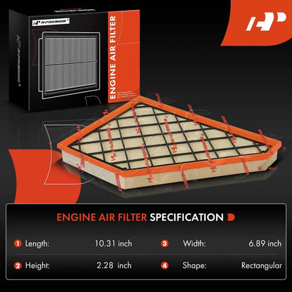 2X Engine Air Filter for Chevrolet Traverse (2018–2022) Blazer GMC Acadia