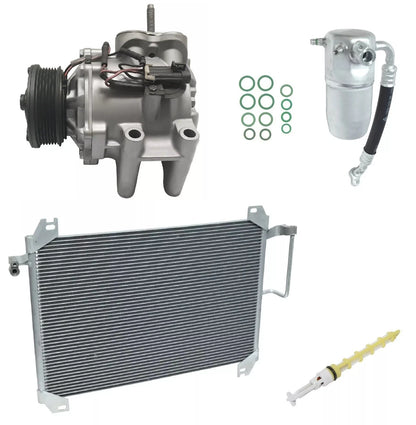 AC Compressor Kit With Condenser for Isuzu Ascender 4.2L (2005–2008)
