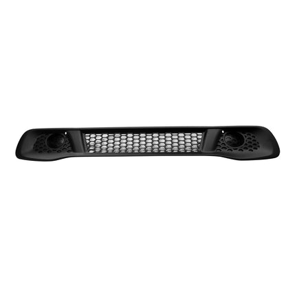Replacement Black Textured Front Lower Bumper Cover Grille w/o Fog Lamps