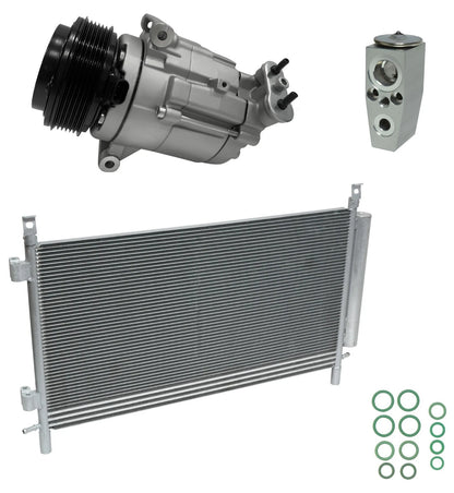 AC Compressor Kit With Condenser for Chevrolet Camaro 3.6L (2010–2010)