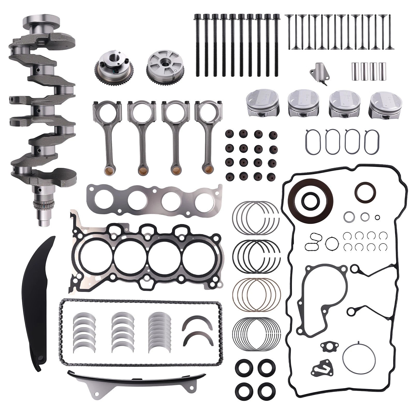Engine Rebuild Kit with Timing Set for Hyundai Kona Veloster (2018–2021)