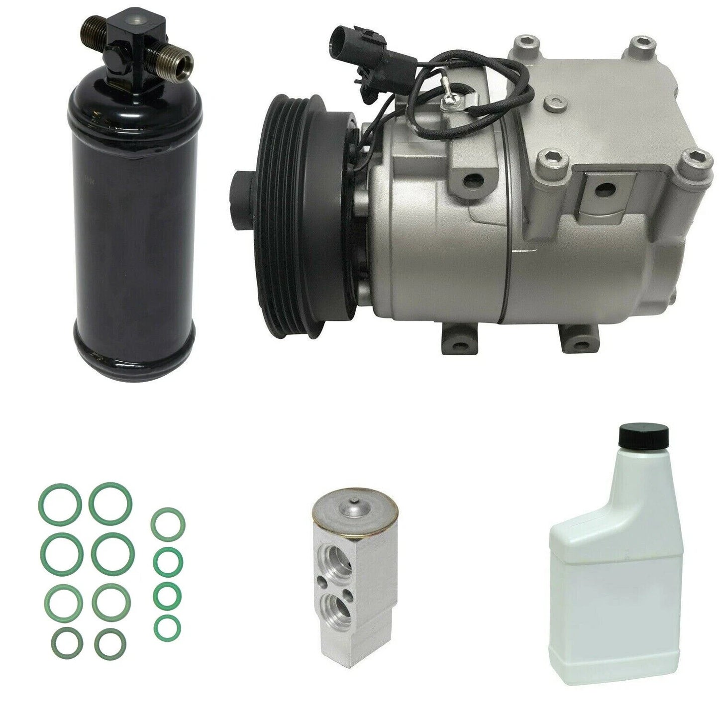 AC Compressor Kit for Nissan Navara D40 (2005–2015)
