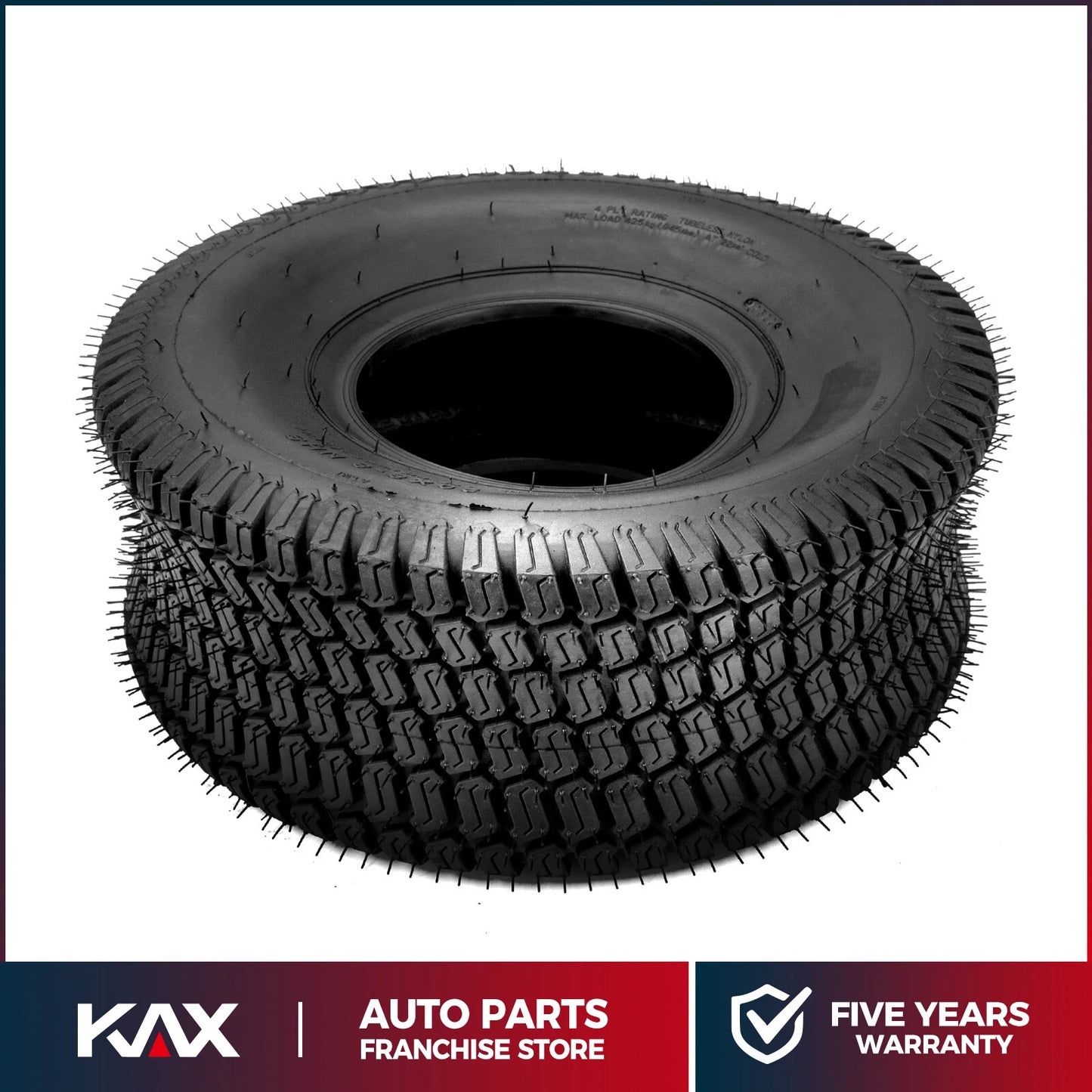 20x8.00-8 Lawn Mower Garden Tractor Turf Tires for 1pc (4-Ply, 2004–2005)