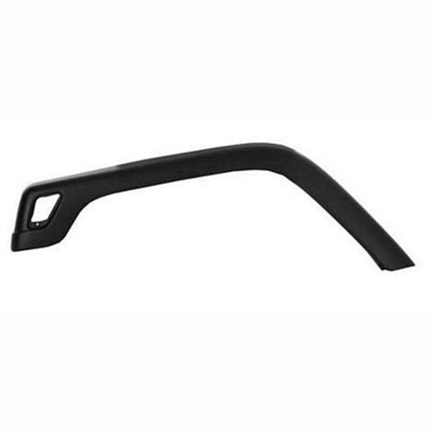 Replacement Black Textured Polypropylene Driver Side Front Fender Flare