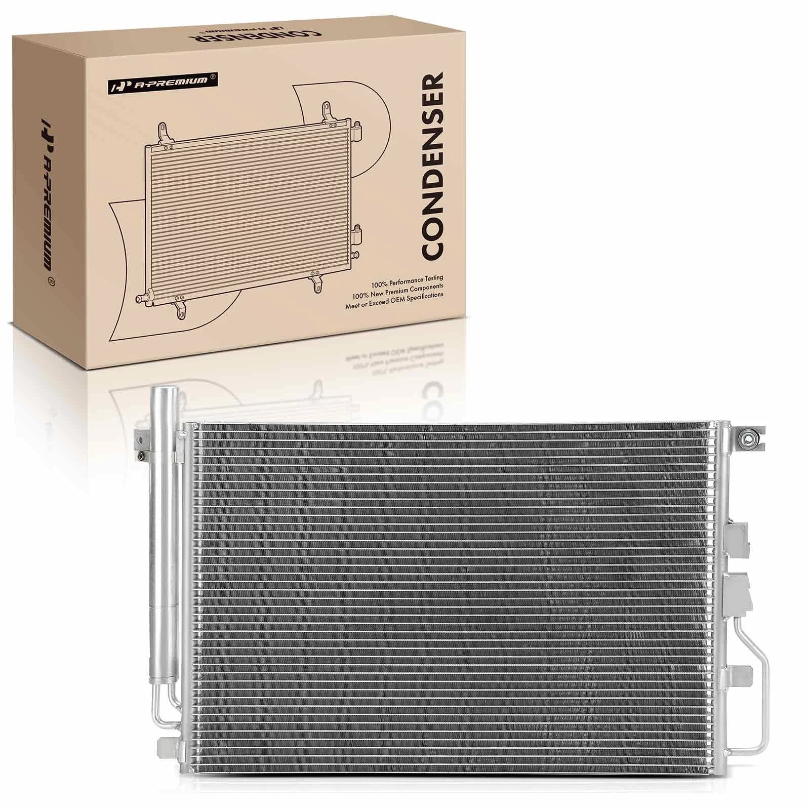 A/C Condenser with Bracket & Receiver Drier for Chevy Equinox (2008–2009)