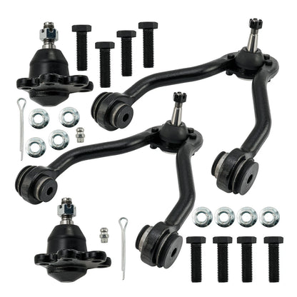 4pc Front Control Arm and Ball Joint Kit for 1994–1999 Chevrolet K1500 Suburban