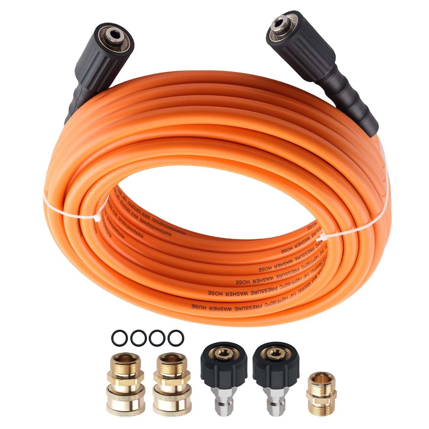 High Pressure Washer Hose for Ryobi Simpson (5800PSI) 3/8" Quick Connect (50FT) (2020–2024)