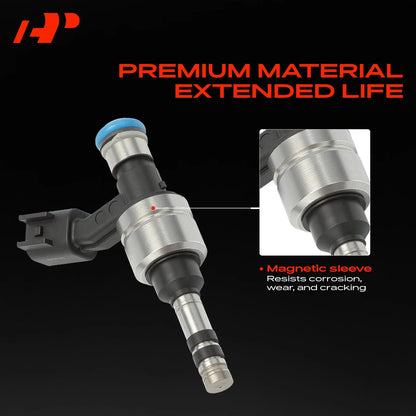 6X Fuel Injectors for Chevy Equinox, Traverse, Impala, GMC Terrain, Buick (2005–2023)