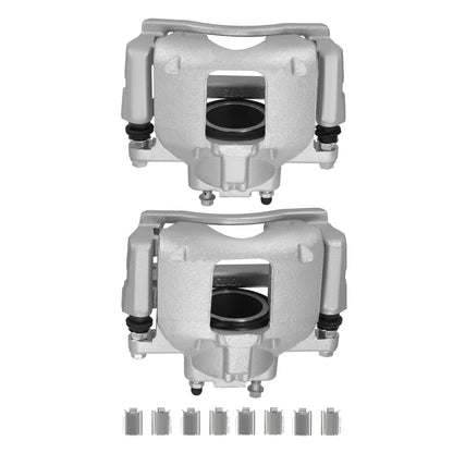 Front Left and Right Disc Brake Calipers with Bracket for Dodge Nitro (2007–2010)