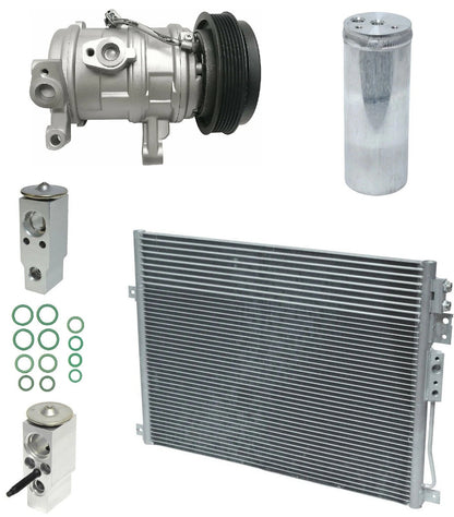 A/C Compressor Kit with Condenser Replacement for Dodge Durango 4.7L (2009)