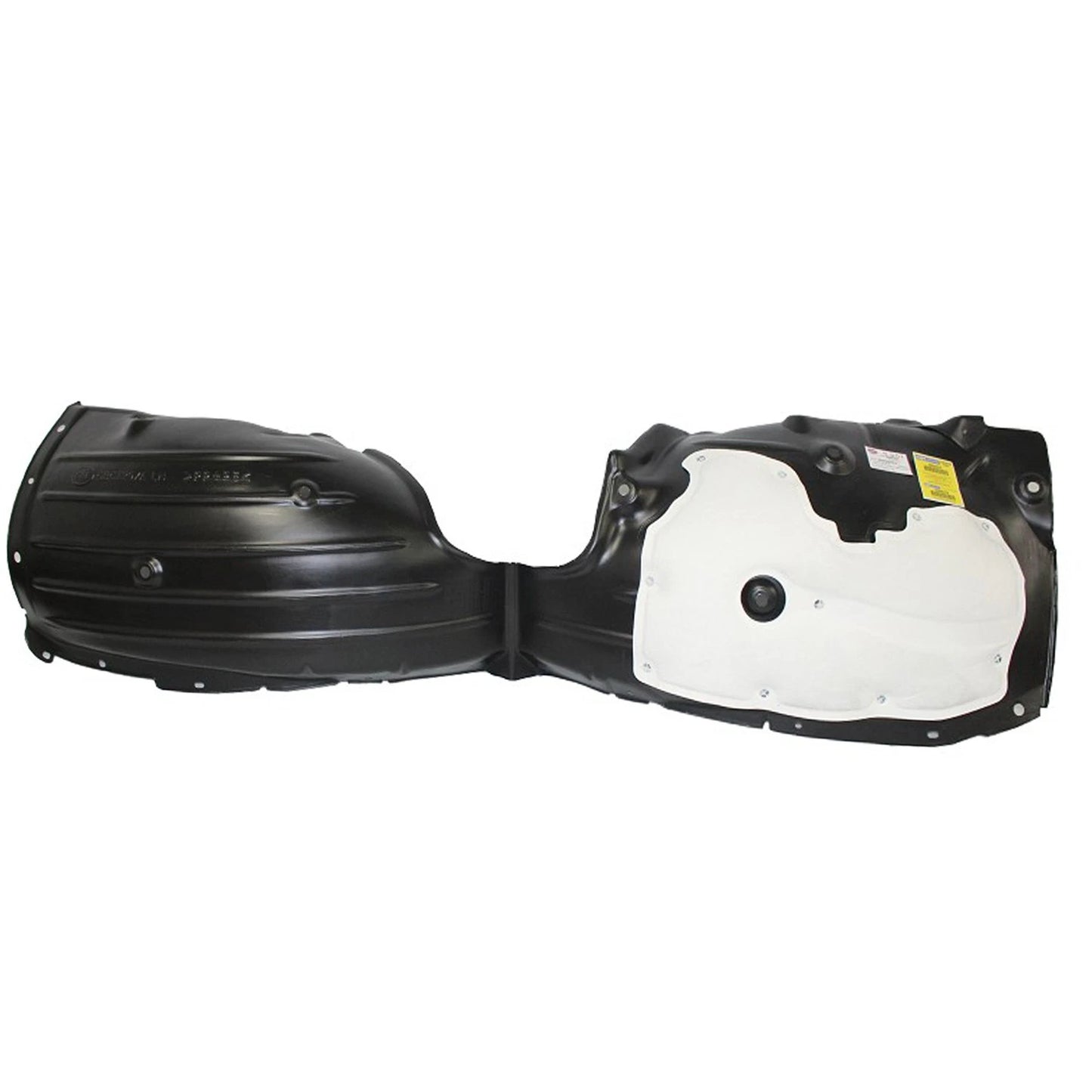 Front Driver Side Replacement HDPE Fender Liner with Insulation Foam for