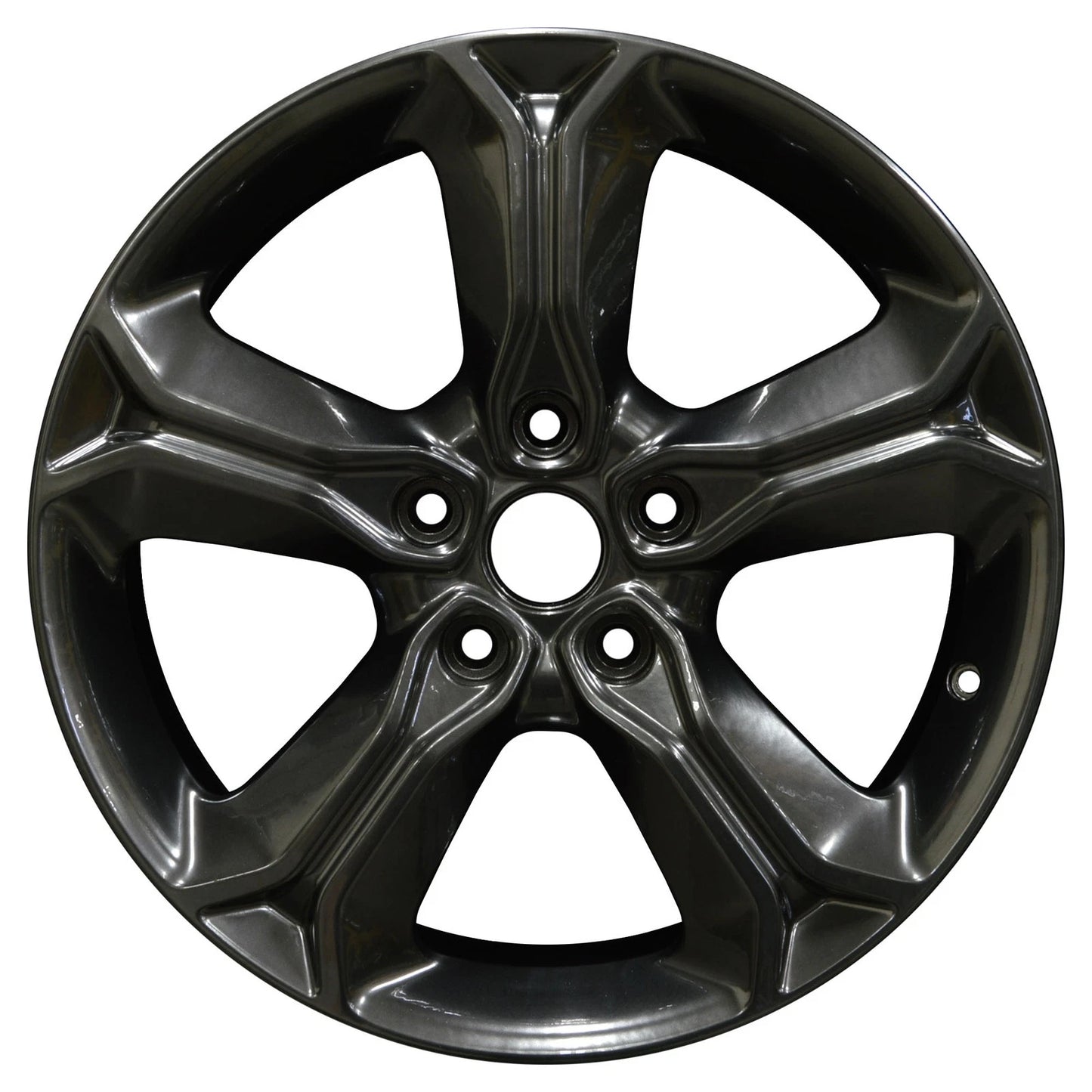 19x7 Factory Wheel Hyper Dark Smoked Silver Full Face for Dodge Journey (2009–2020)