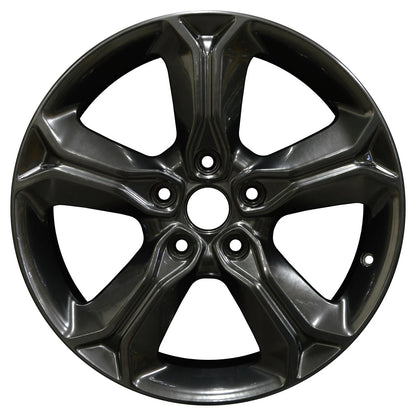 19x7 Factory Wheel Hyper Dark Smoked Silver Full Face for Dodge Journey (2009–2020)