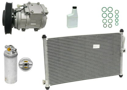 A/C Compressor Kit with Condenser Replacement for Honda Accord (2008–2015)
