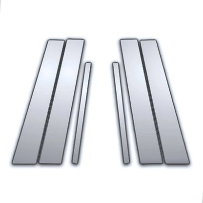 6Pc Chrome Pillar Post Covers Replacement for Infiniti G35 (2003–2006)