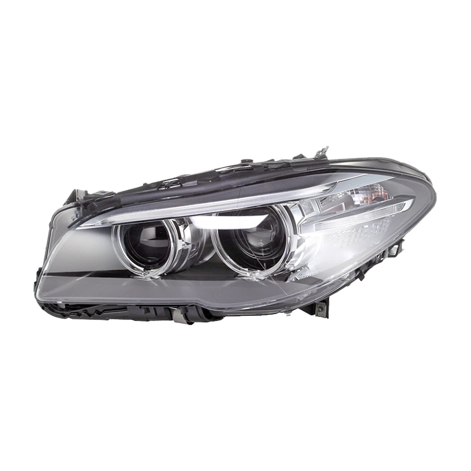 Driver Side HID Headlight Lens/Housing w/o Logo for 2014-2016 BMW 5 Series