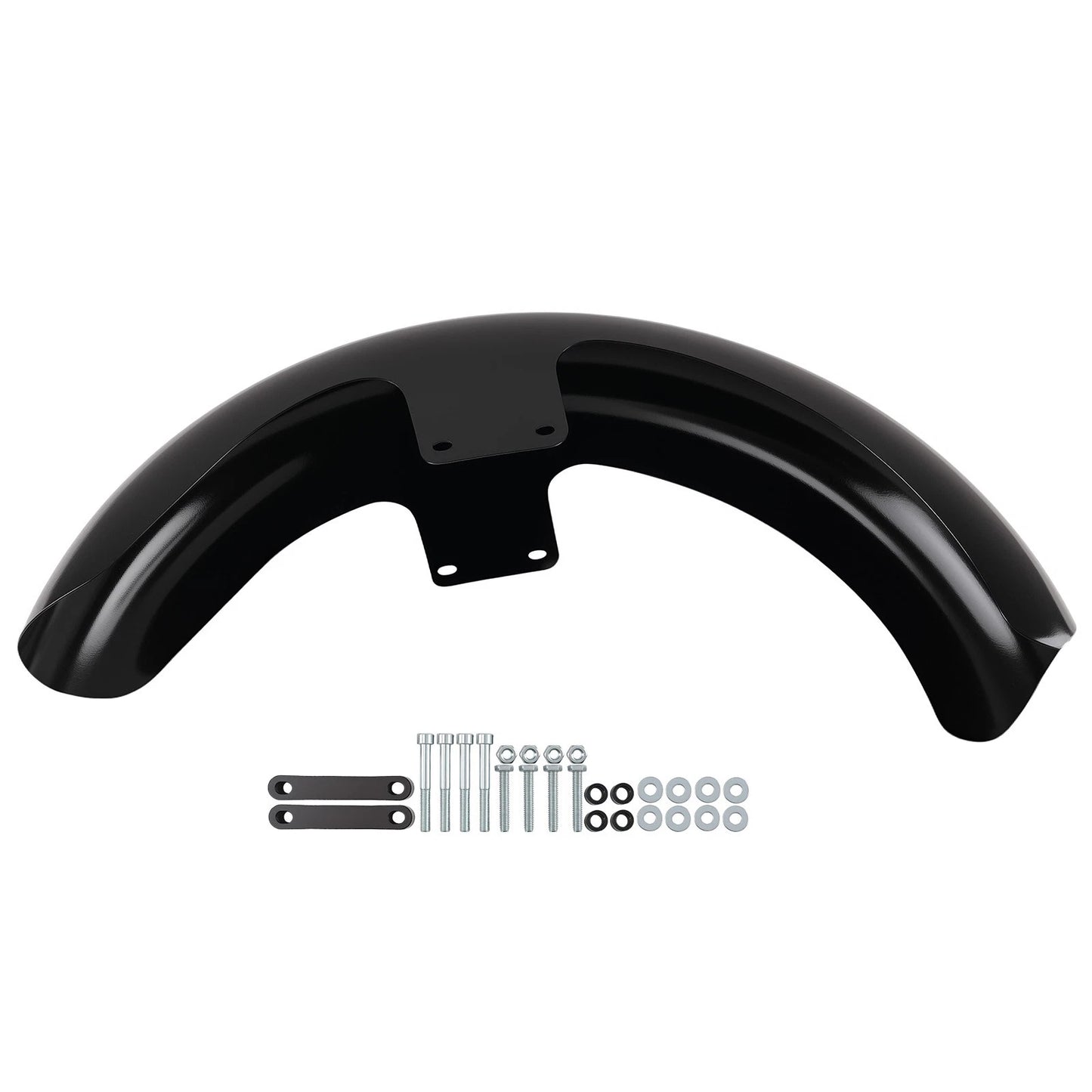 Front Mud Flap for Harley Electra Glide FLHT FLHTC (1994–2013) Vivid Black