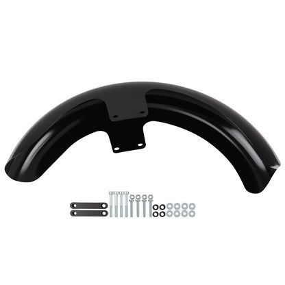 Front Mud Flap for Harley Electra Glide FLHT FLHTC (1994–2013) Vivid Black