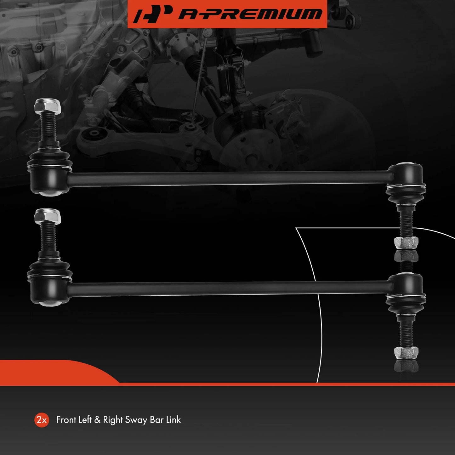 2X Front Stabilizer Bar for Chevy Cobalt (2005–2010) Pontiac G5 Saturn Aura