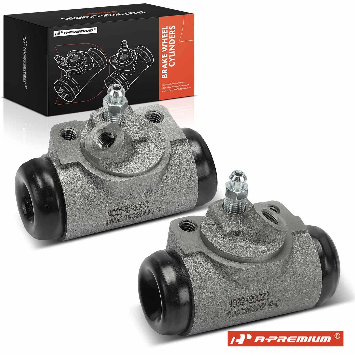 2X Drum Brake Wheel Cylinder for Chevy C20 Dodge Ford GMC