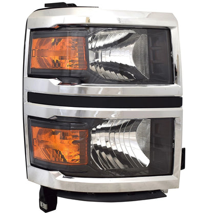 Halogen Headlight Assembly Replacement Passenger Side for Toyota Highlander (2008–2013)