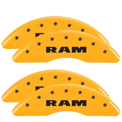 Caliper Covers Set of 4 OEM Replacement for 2019-2025 Ram 2500 3500