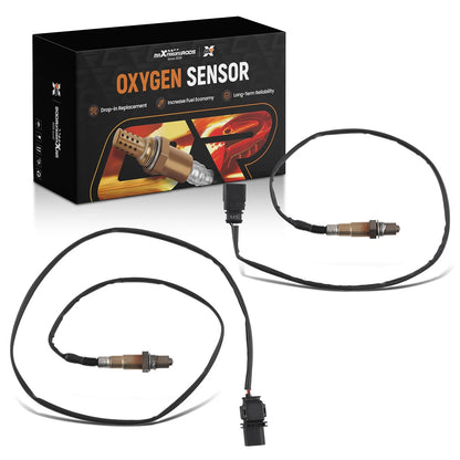 2PCS Oxygen Sensor Upstream Downstream for Volkswagen Jetta 2.5L (2005–2014)