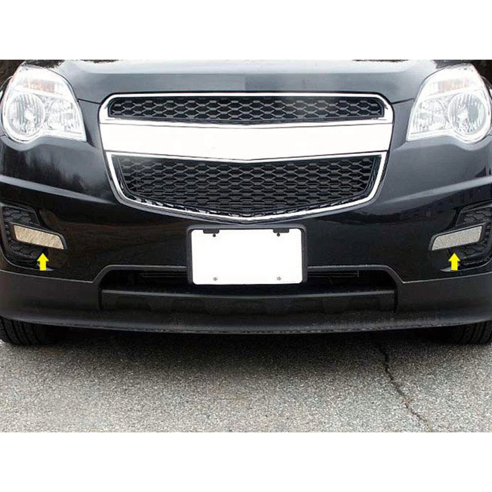 Luxury FX Chrome Front Vent Cover with Adhesive for Chevy Equinox (2010–2015)
