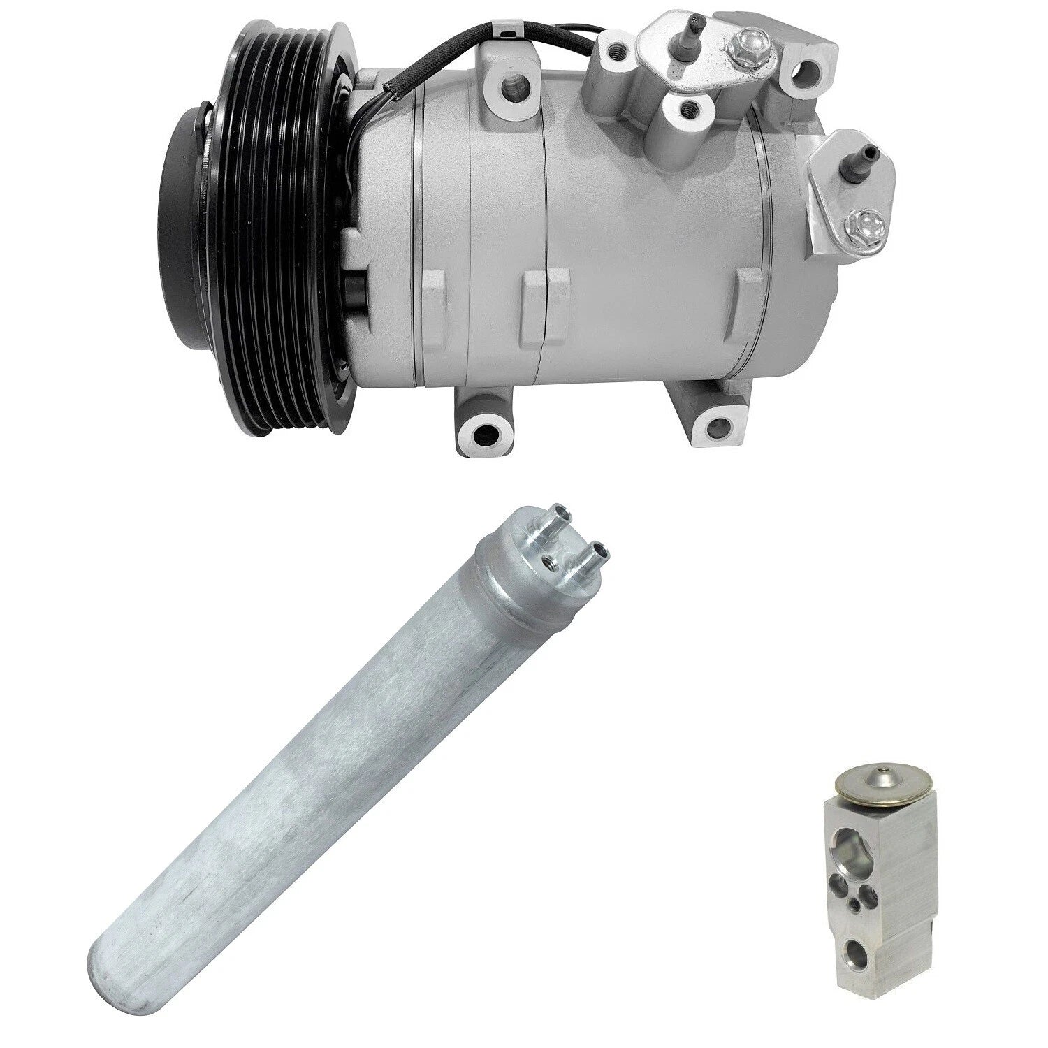 AC Compressor Kit Replacement for Honda Crosstour 3.5L (2013–2015)