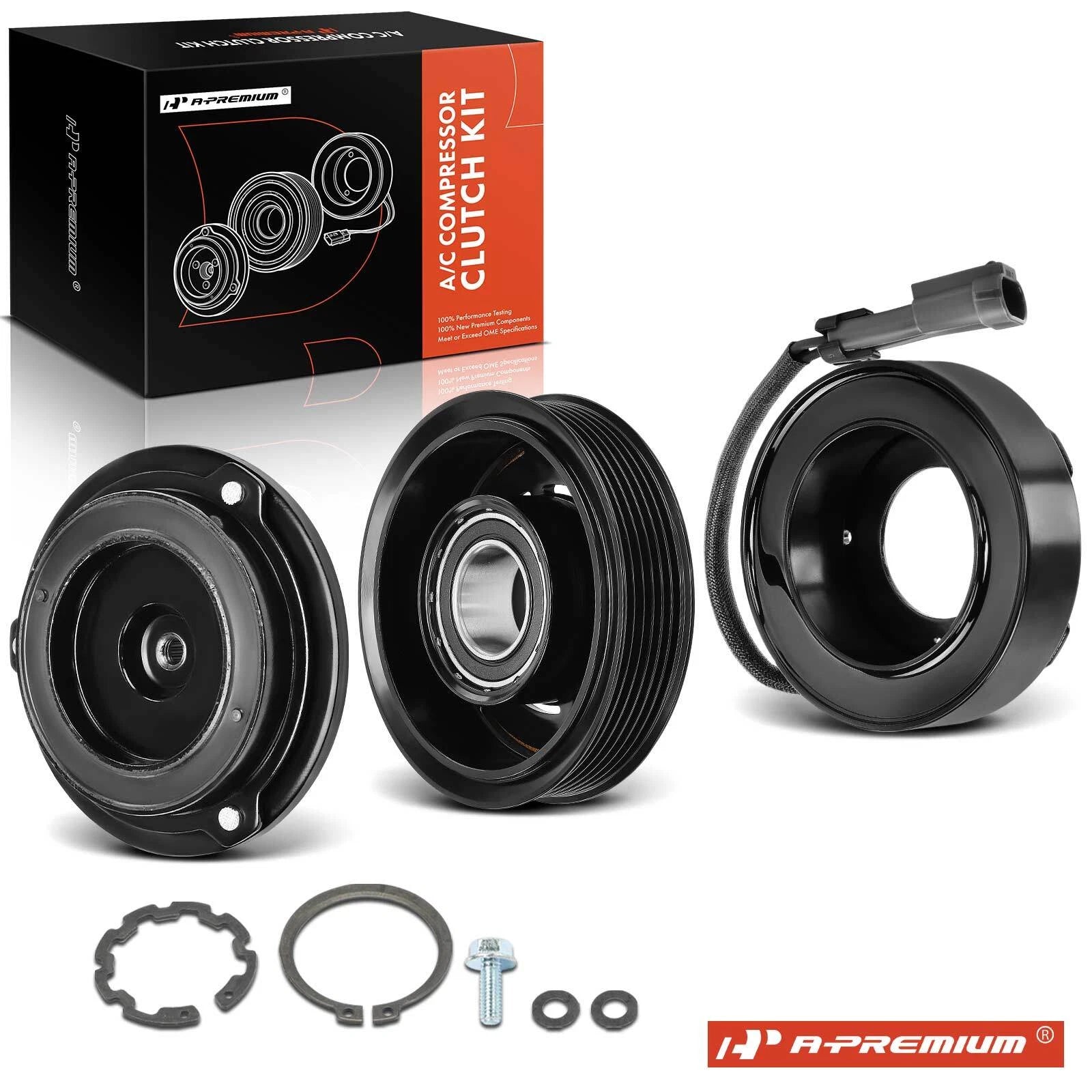 A/C Compressor Clutch Kit for Chevy Silverado 2500 HD (2001–2007)