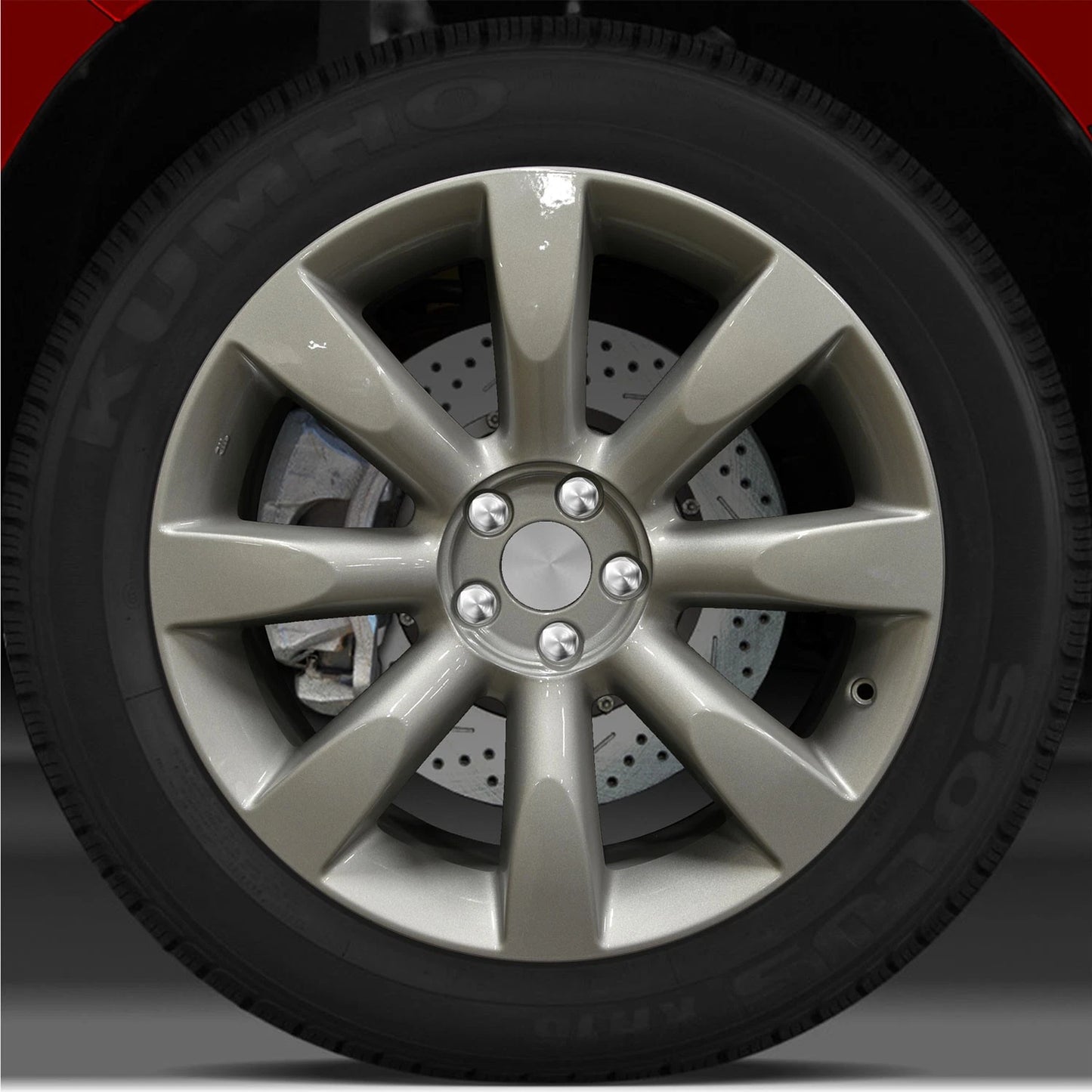 20x8 Factory Wheel (Champagne Metallic Silver) For 2003-2006 Infiniti FX45