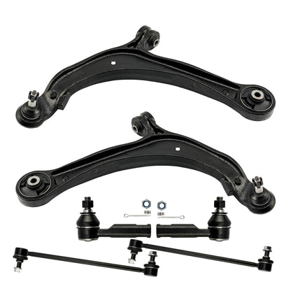 Front Lower Control Arms Outer Tie Rod Sway Bars for Honda Odyssey (2011–2017)