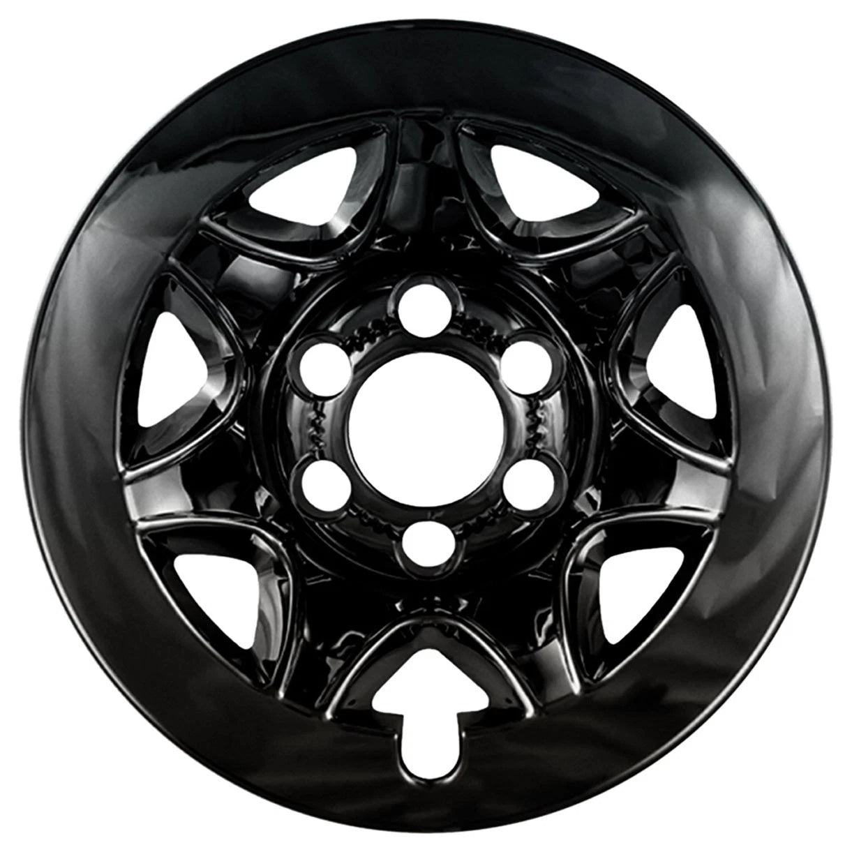 17 Inch Gloss Black Wheel Skins Replacement for GMC Yukon (2015–2017)