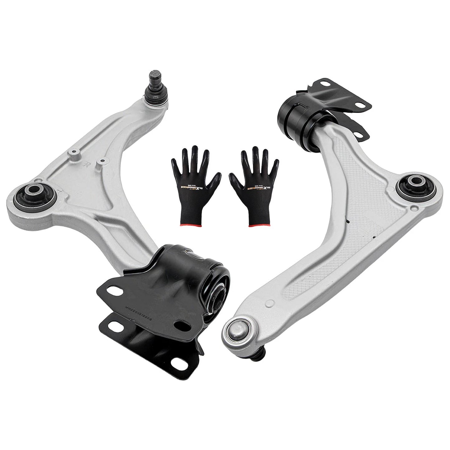2x Front Lower Control Arms w/Ball Joint for Ford Fusion MKZ (2013–2020)