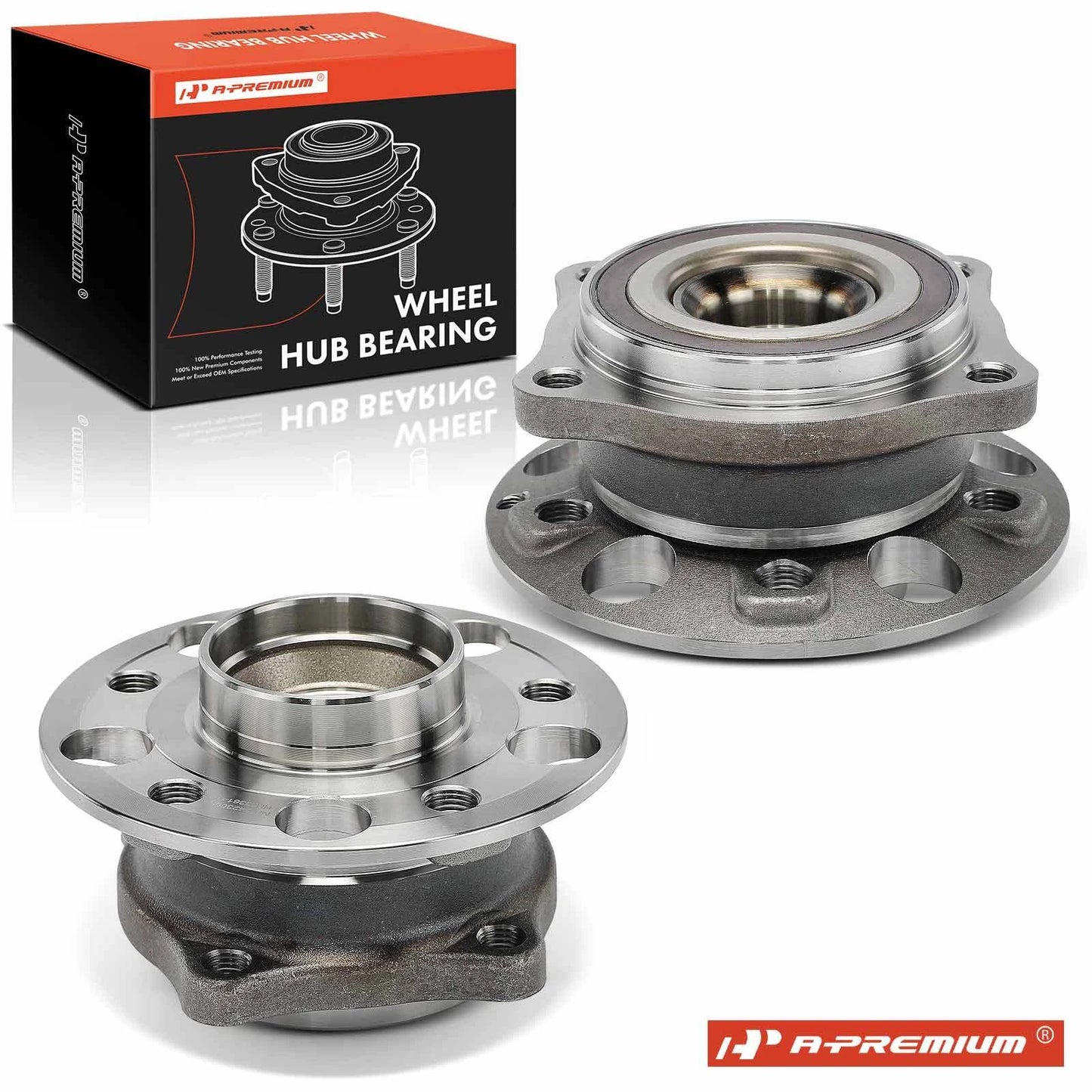 2X Front Wheel Hub & Bearing Assembly for Mercedes-Benz E63 AMG (2017–2020)