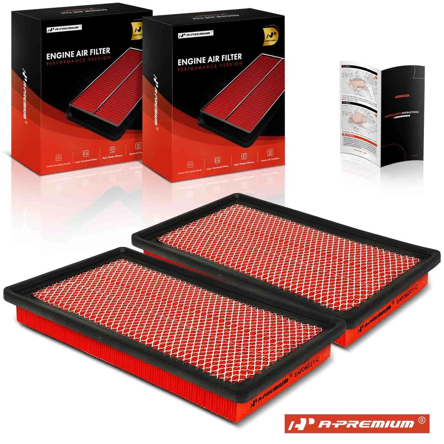 2X Performance Engine Air Filter for Chevy Malibu (1997–2005)