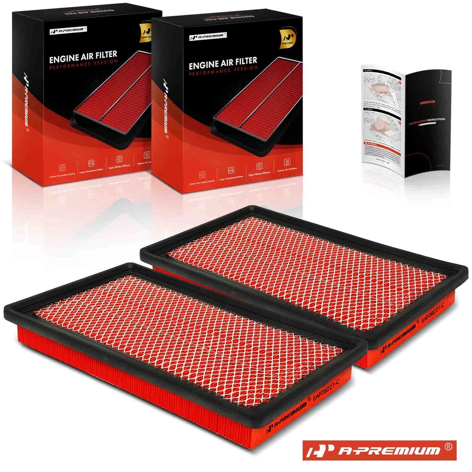2X Performance Engine Air Filter for Chevy Malibu (1997–2005)