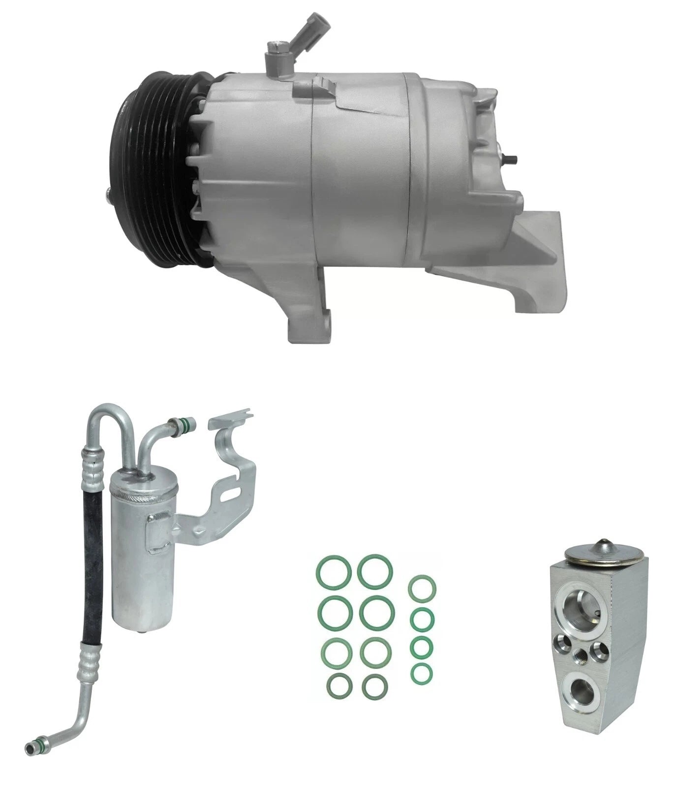 AC Compressor Kit Replacement for Chevrolet Impala 3.8L V6 (2005–2006)