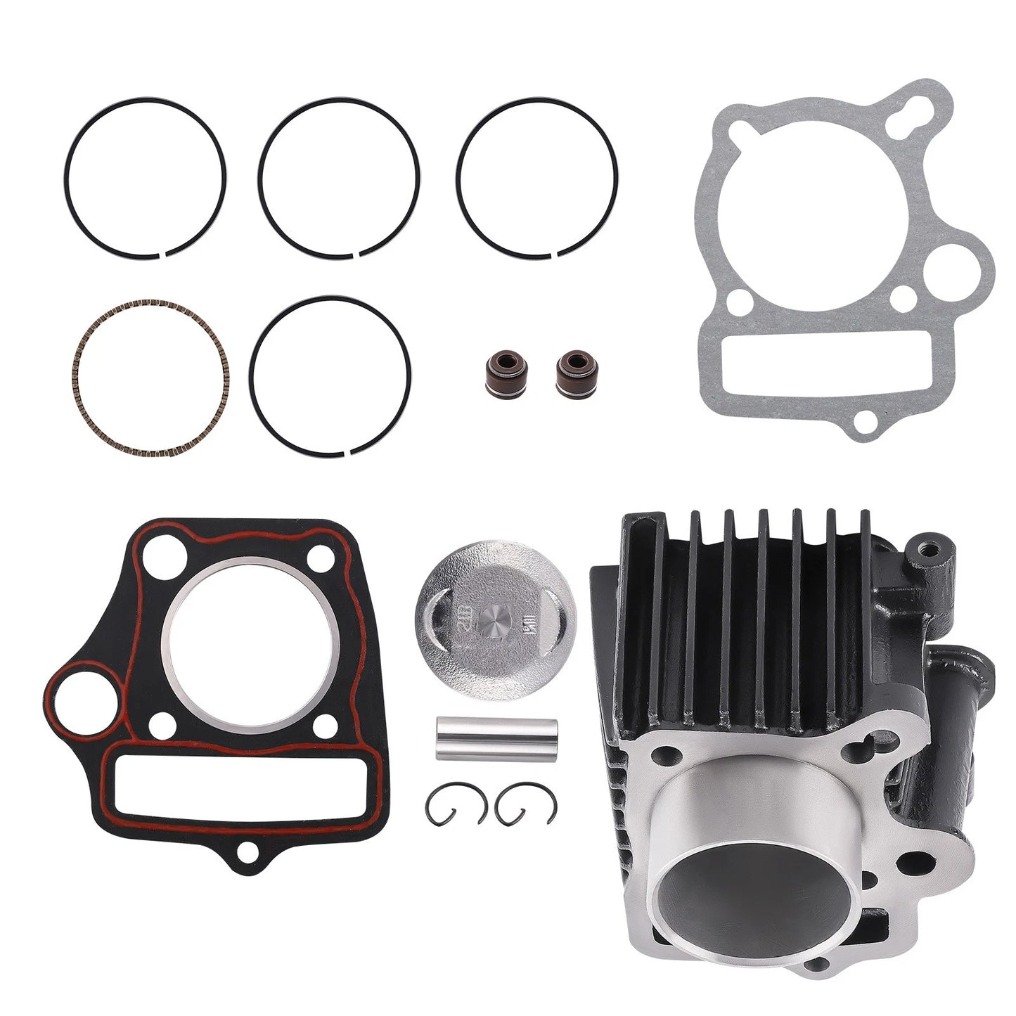 70cc Cylinder Piston for Honda ATC70 CRF70 CT70 C70 TRX70 XR70 S65 (1969–1985)